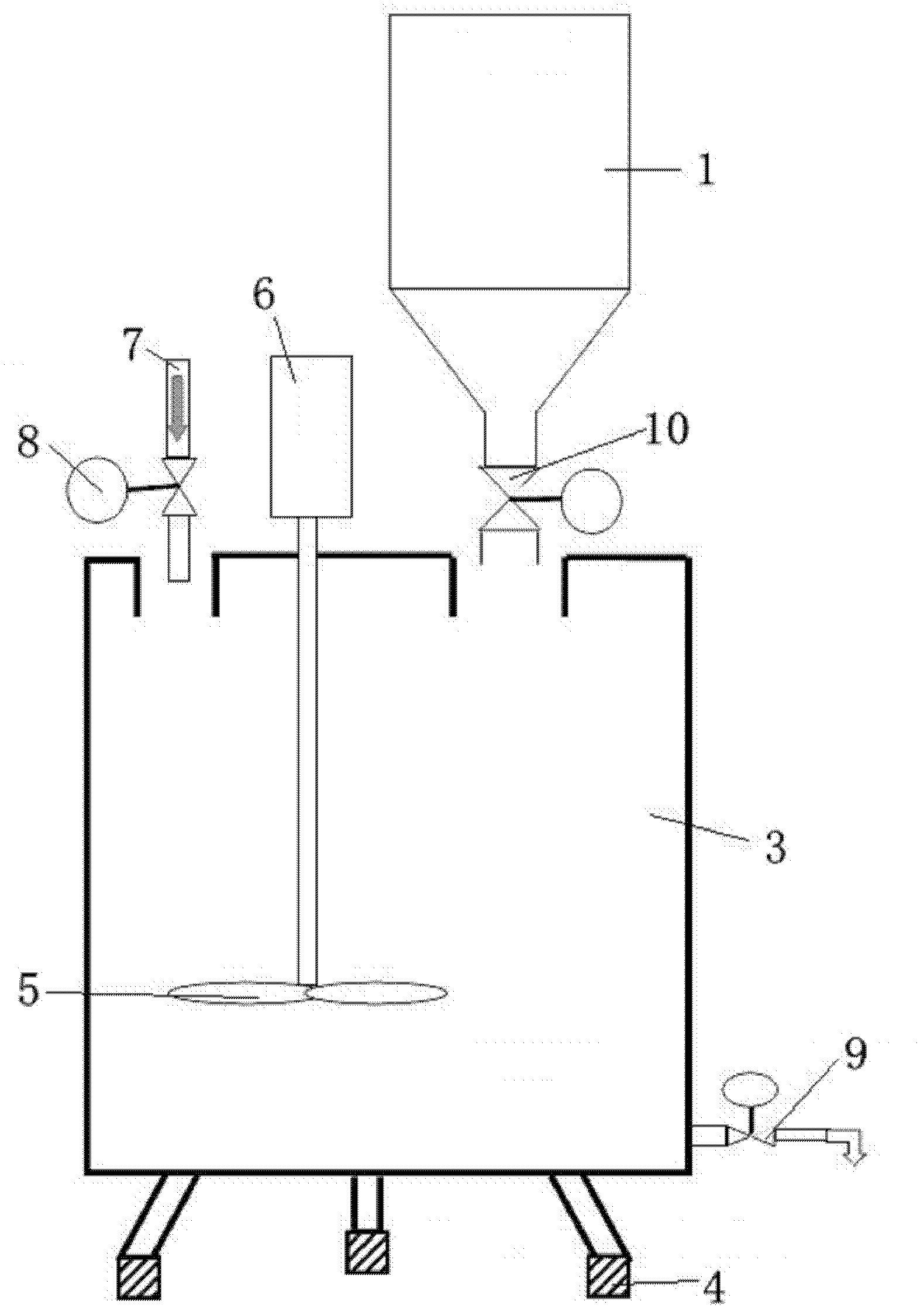 Automatic dosage device for wet flue gas desulfurization waste water drug and automatic dosage method