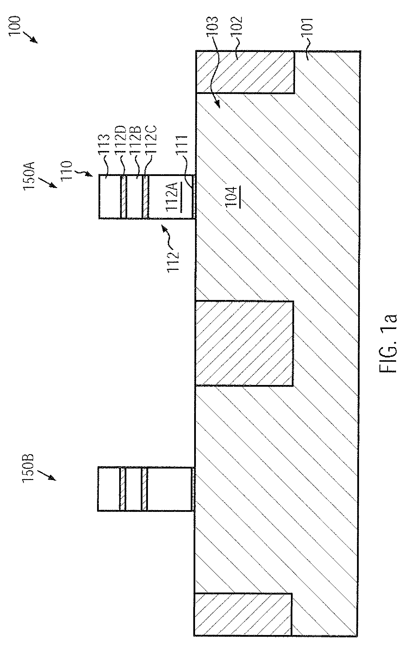 CMOS device comprising mos transistors with recessed drain and source areas and a si/ge material in the drain and source areas of the pmos transistor