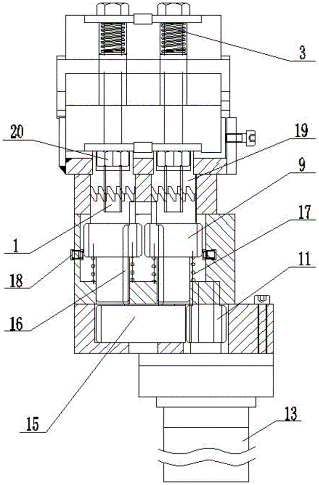 An intelligent puncture grounding fixture for insulated wires