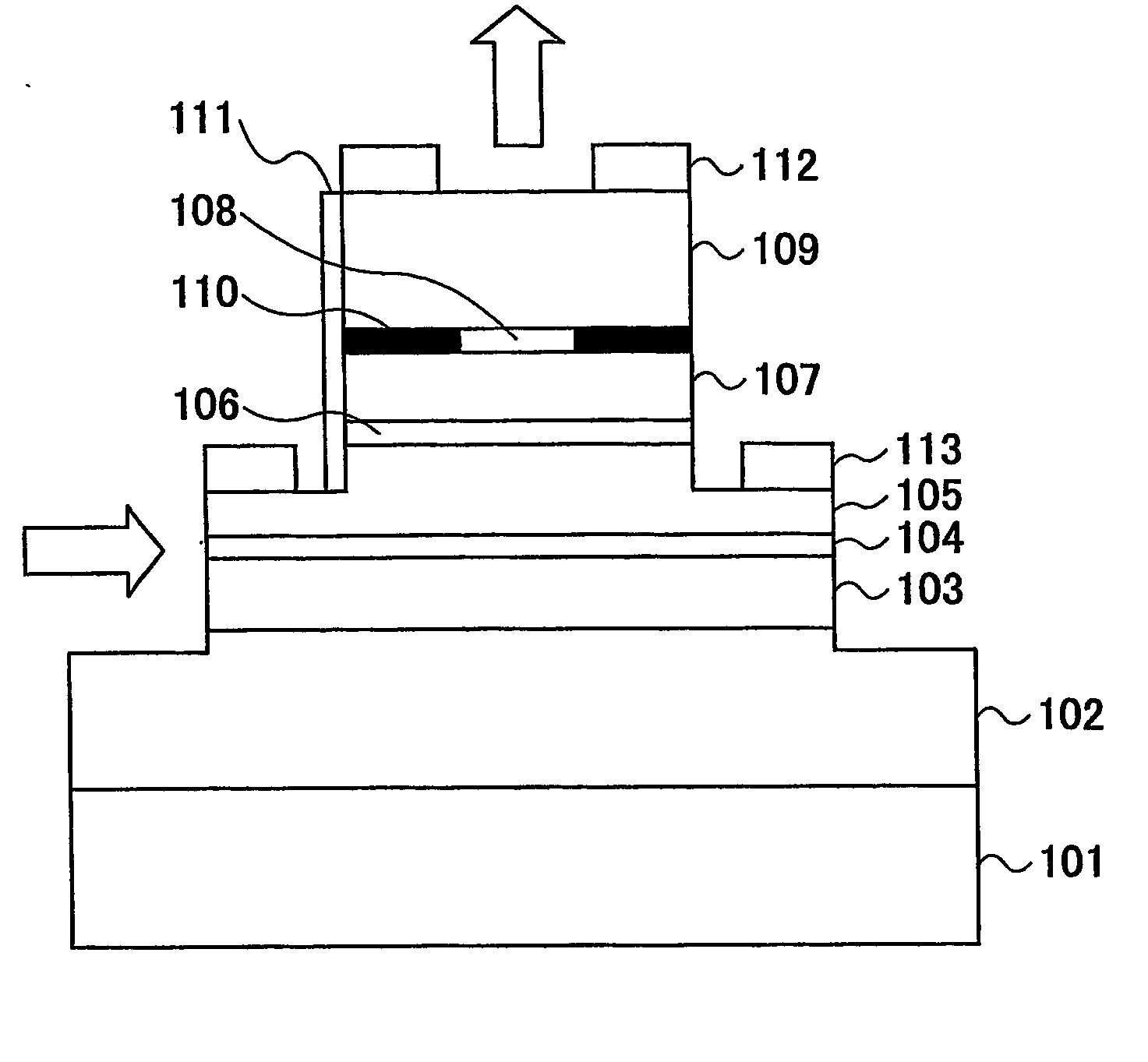 Vertical cavity surface emitting semiconductor laser, light emission device, and optical transmission system