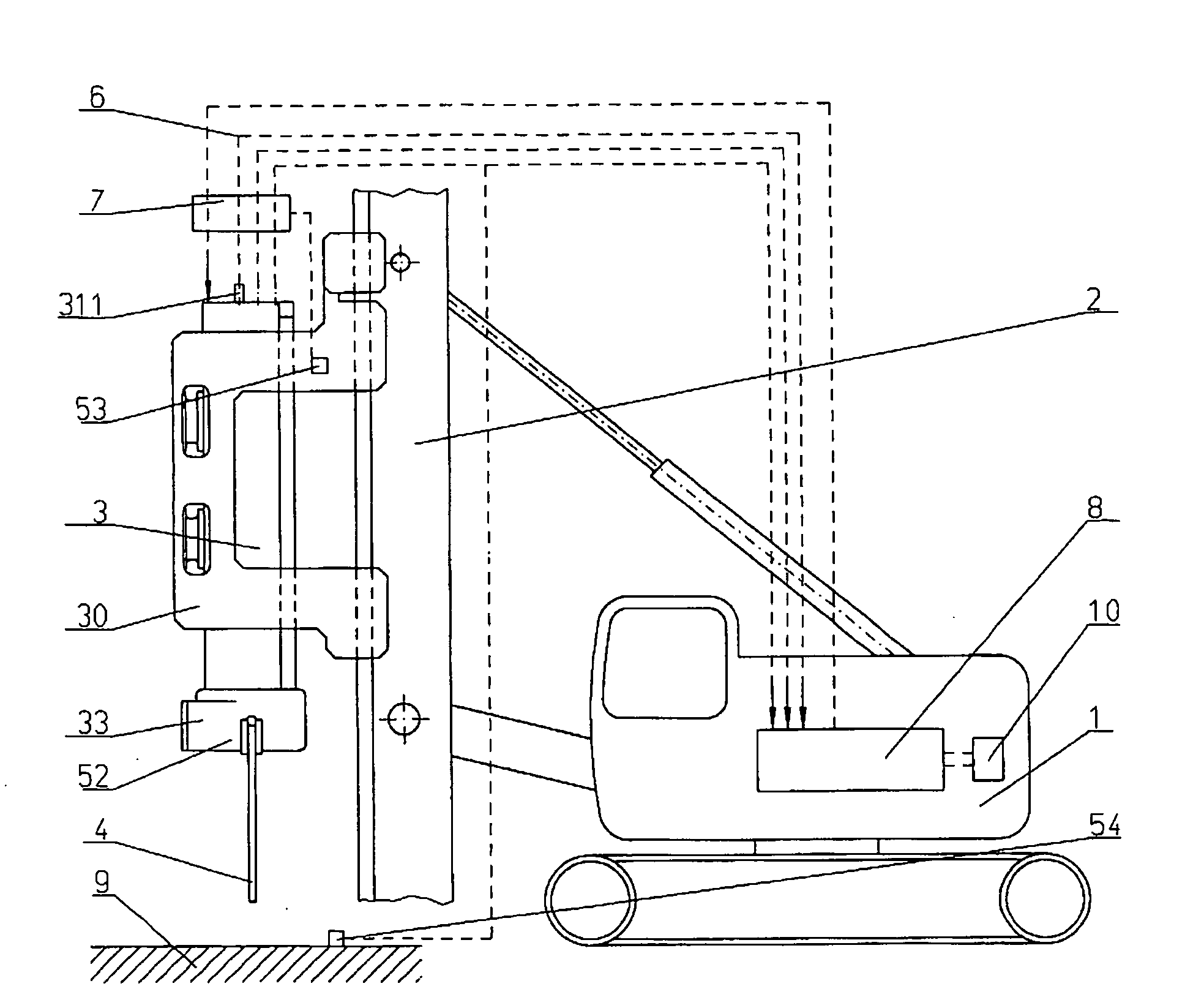 Vibration generator for a vibration pile driver