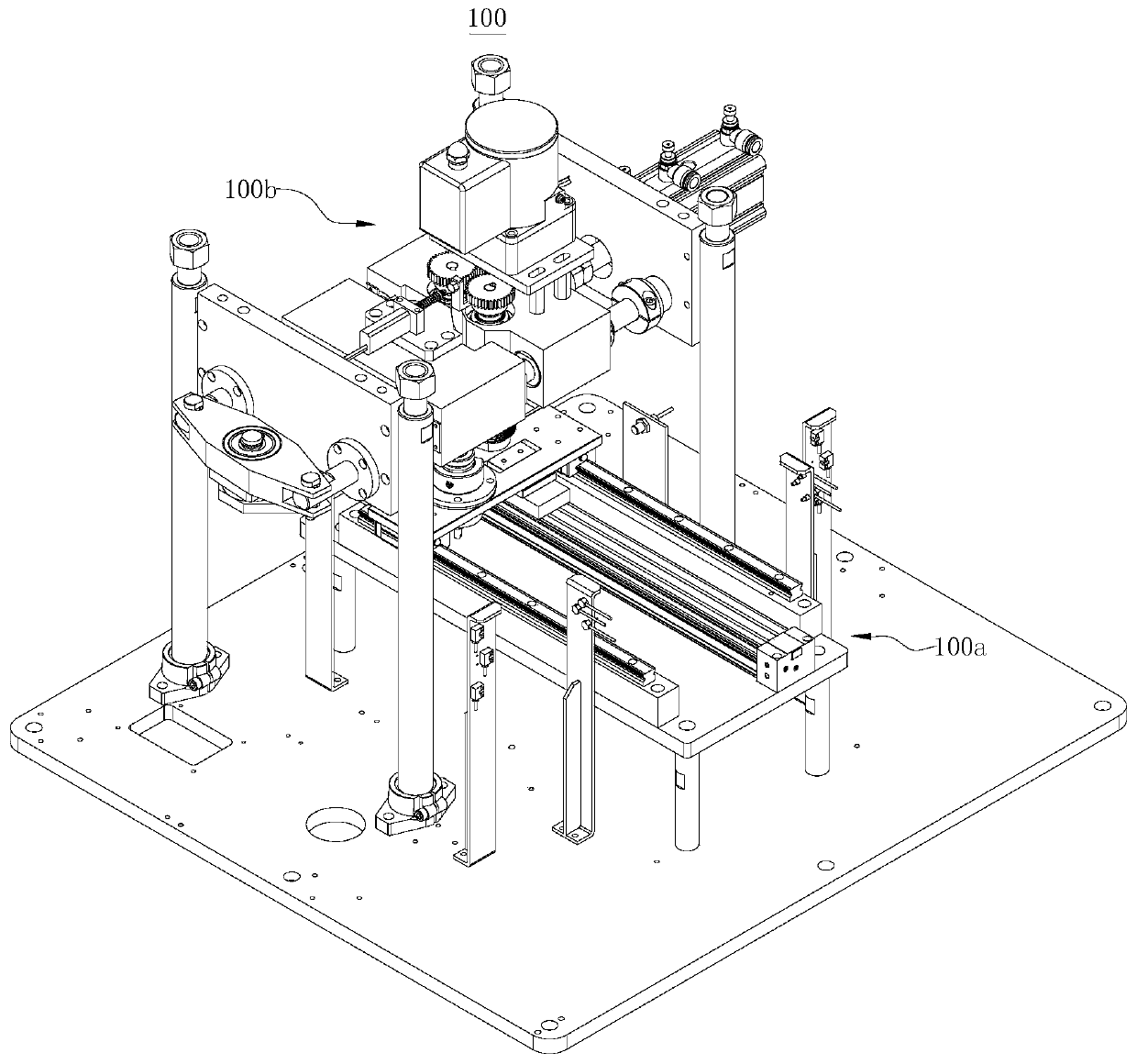 Spark plug thread detection device and method