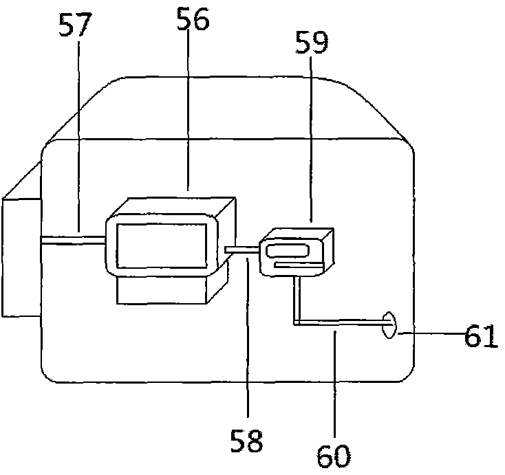 Integrated type caring and rescuing device for department of pediatrics