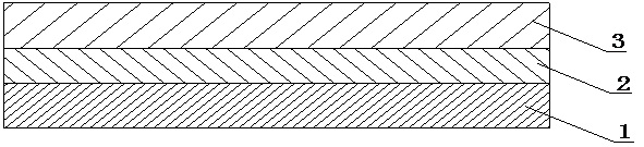 Mg-Al-Ti three-layer composite brick and preparation method thereof