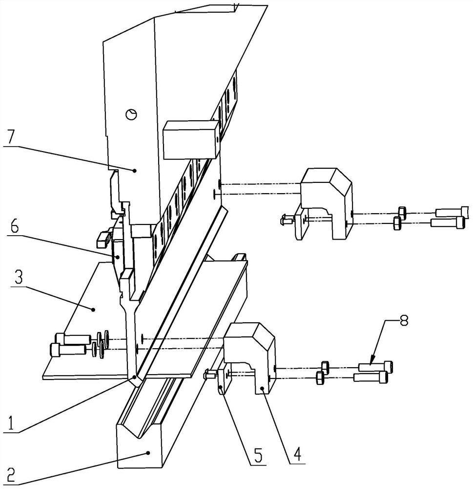 Asymmetric cutter module and plate bending device