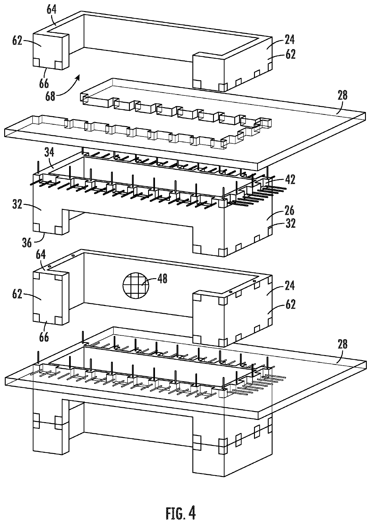Structures for Use in Erecting Multistory Buildings and Methods for Making Such Structures