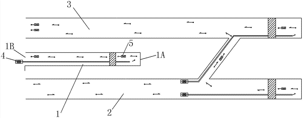 Method for ventilating drainage tunnel of extremely-long double-hole tunnel of expressway during construction