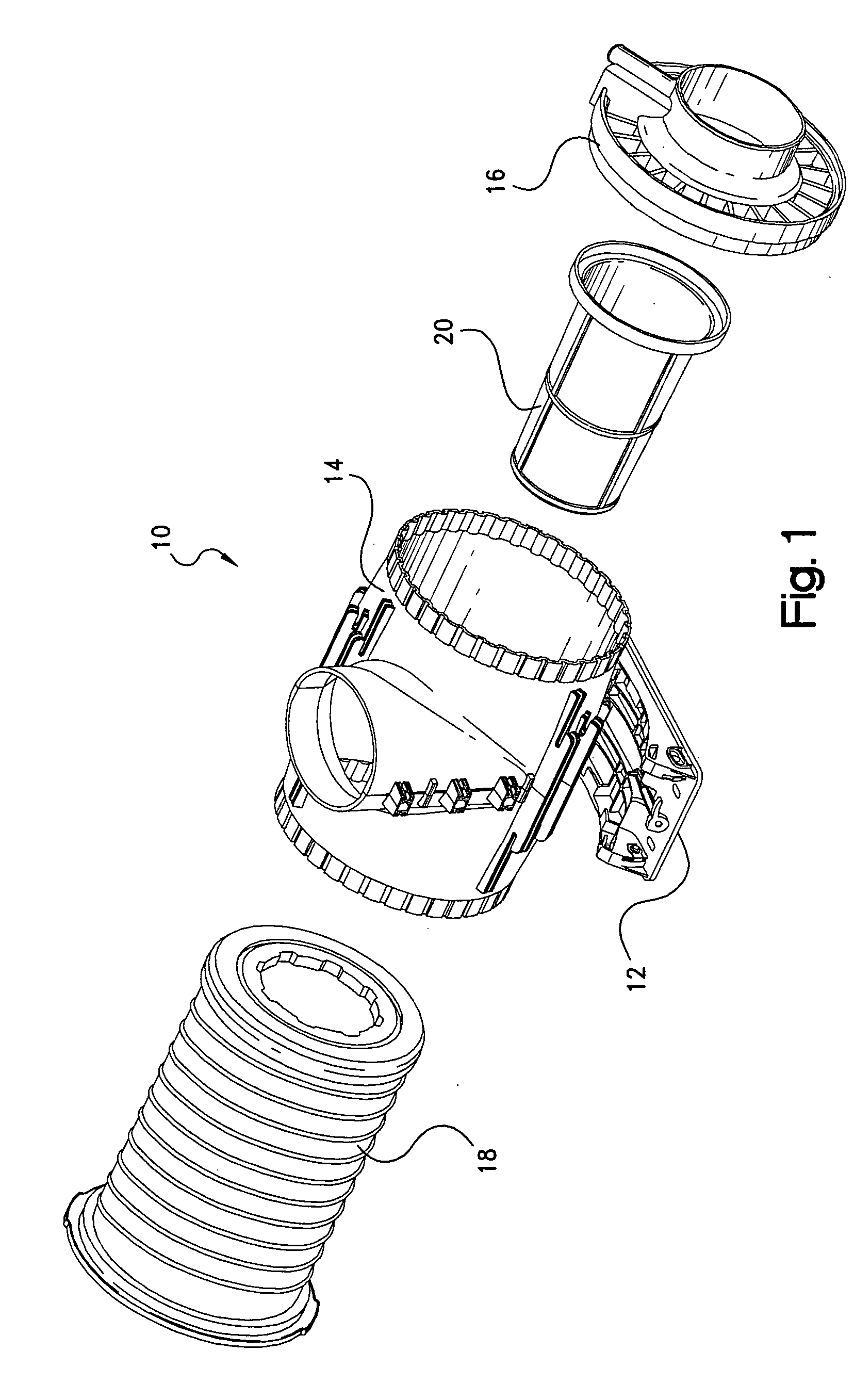 Air filter assembly system and method