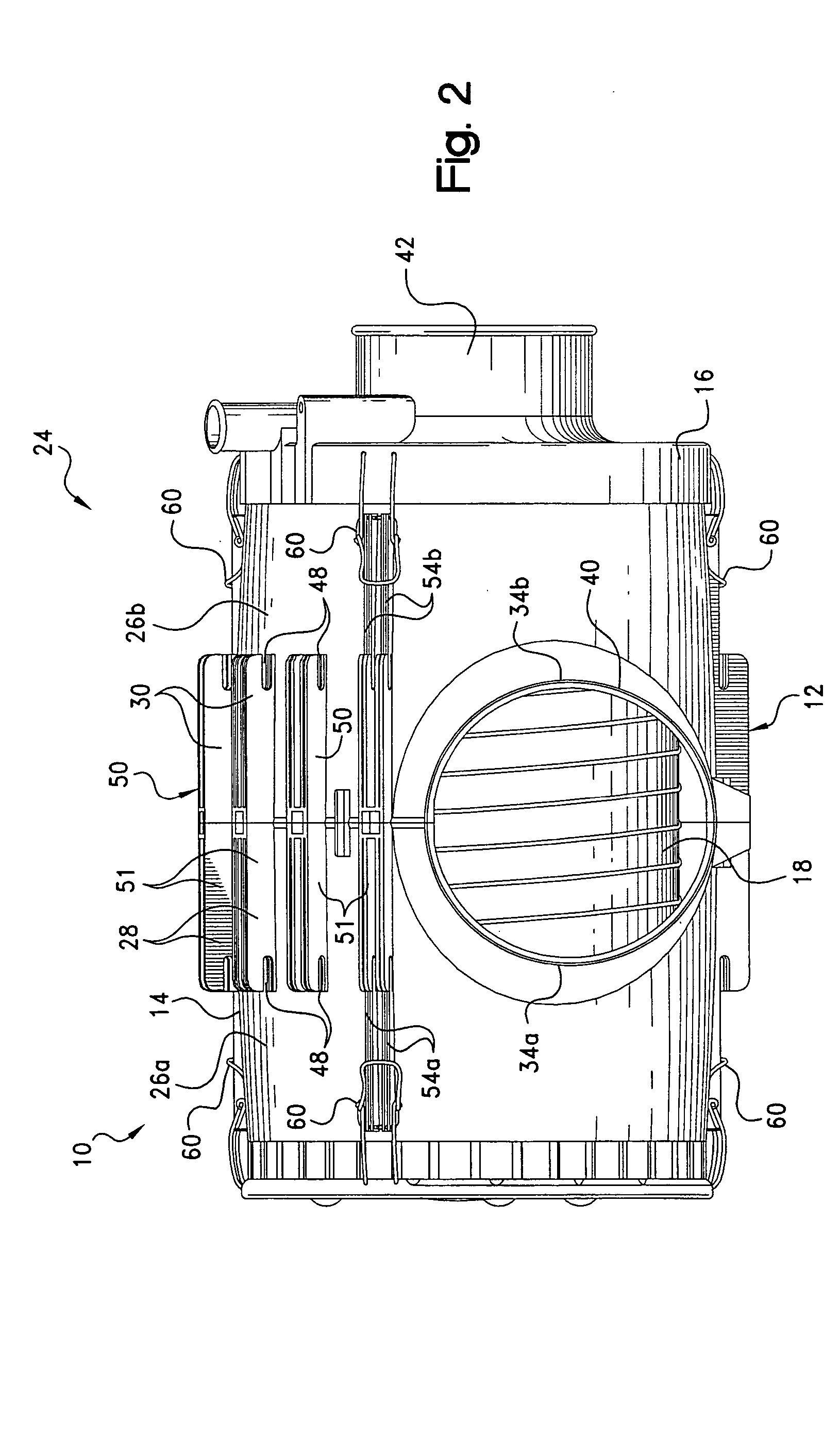 Air filter assembly system and method