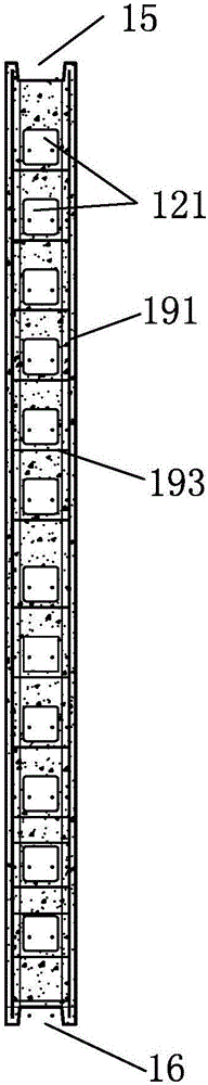 Concrete prefabricated panel, prefabricated building formed by same and construction method