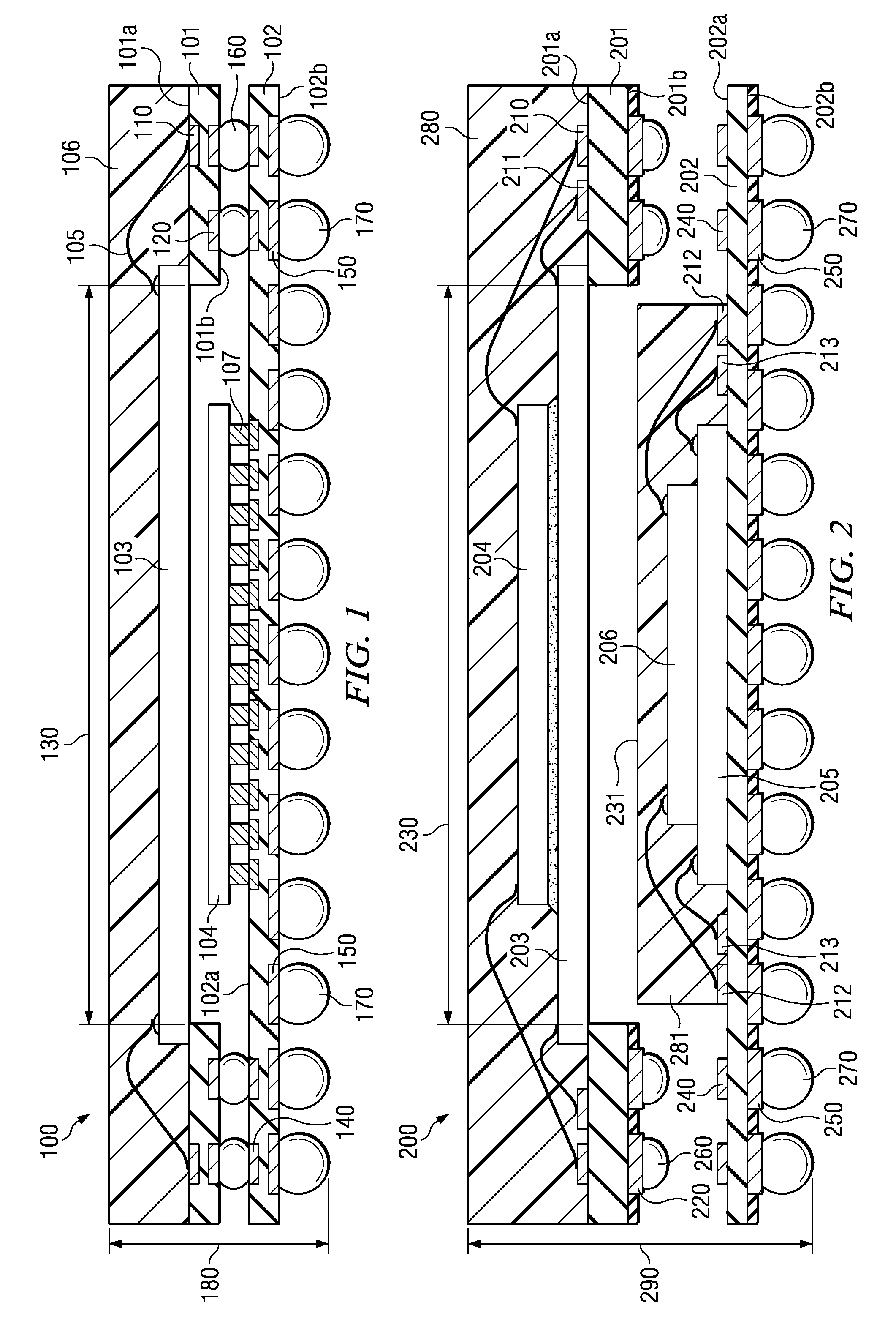 Low profile semiconductor package-on-package