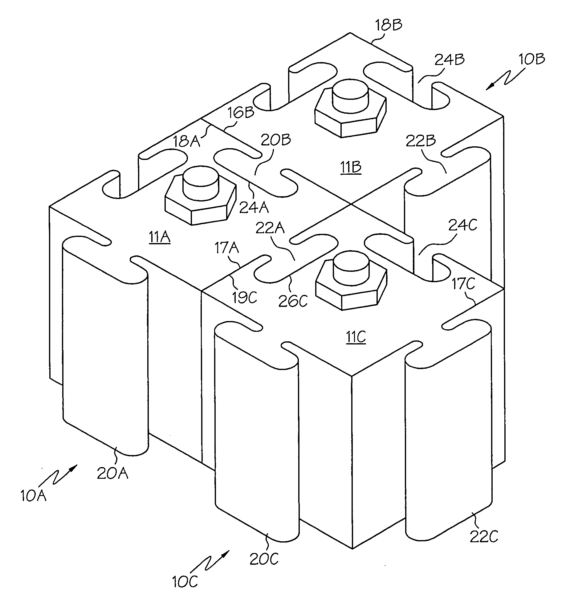 Interlocking and stackable container