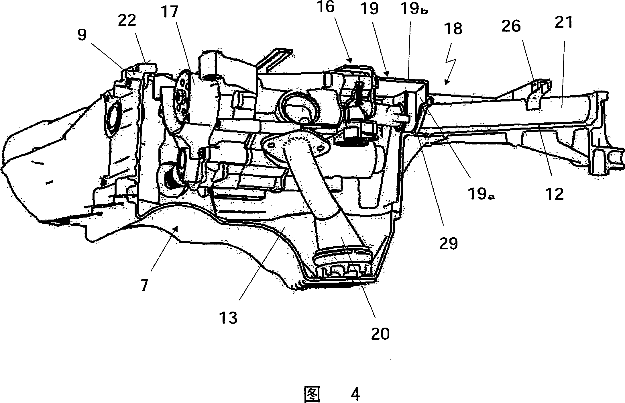 Oil tray for a combustion engine