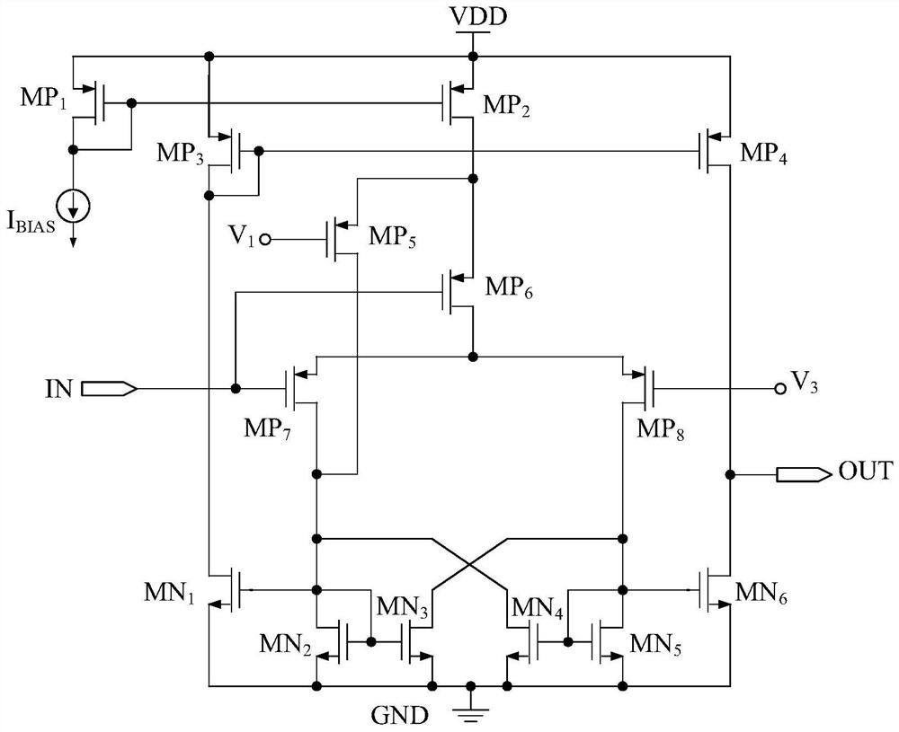 Audio signal detection circuit using window comparator