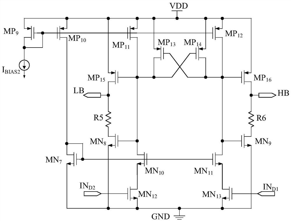 Audio signal detection circuit using window comparator