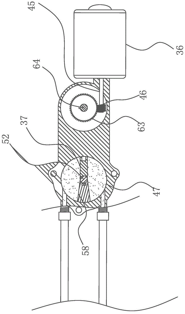 Hydraulic windscreen wiper driving mechanism provided with connecting rods and blades