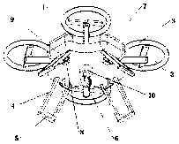 Multi-unmanned aerial vehicle airport airspace control method, system and device
