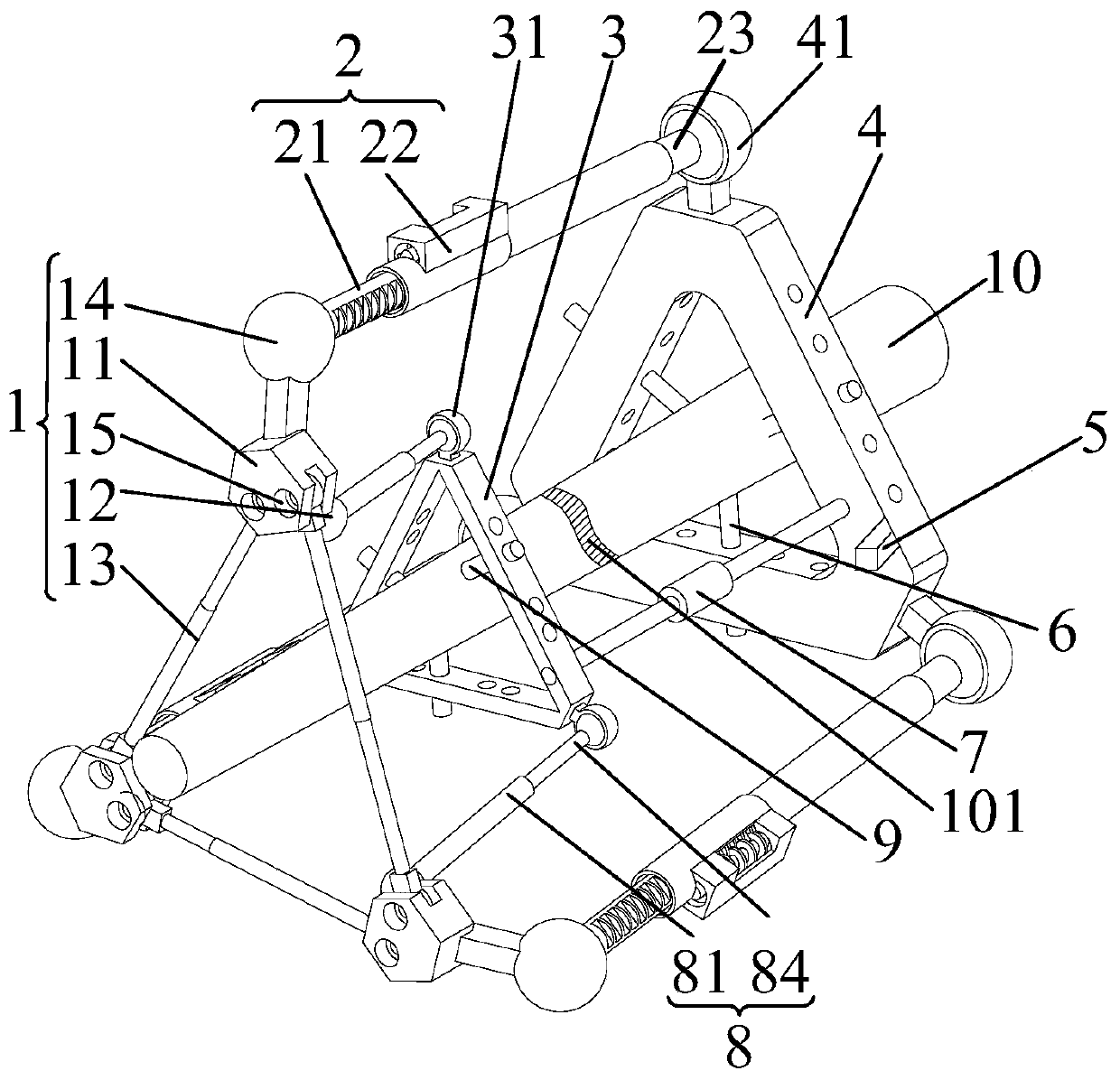 Remote controllable modified pressure-regulating exoskeleton fixation device