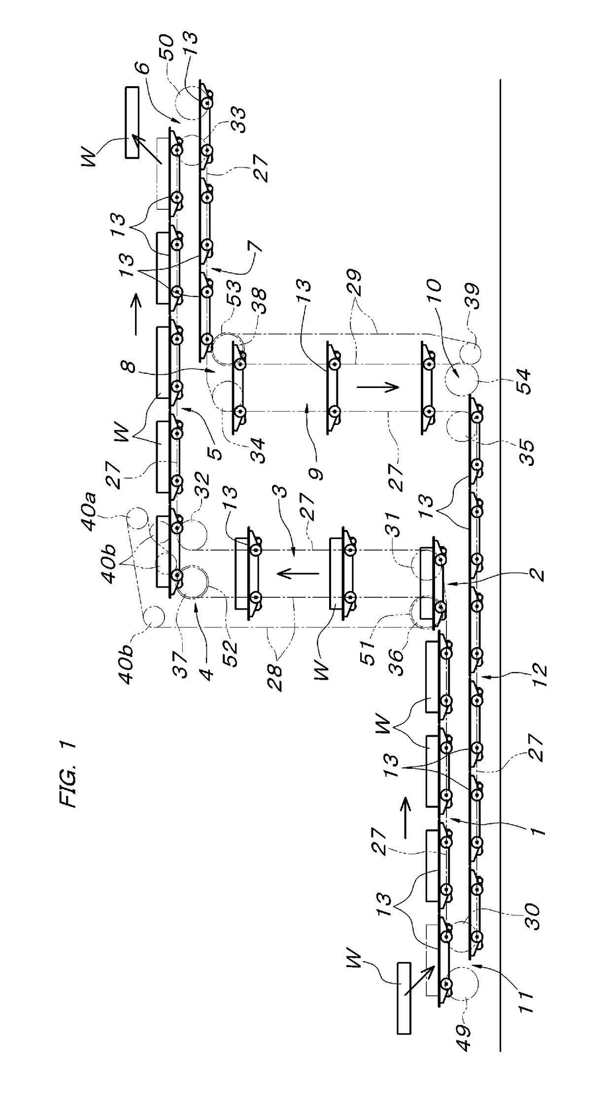 Cart-type transporting device