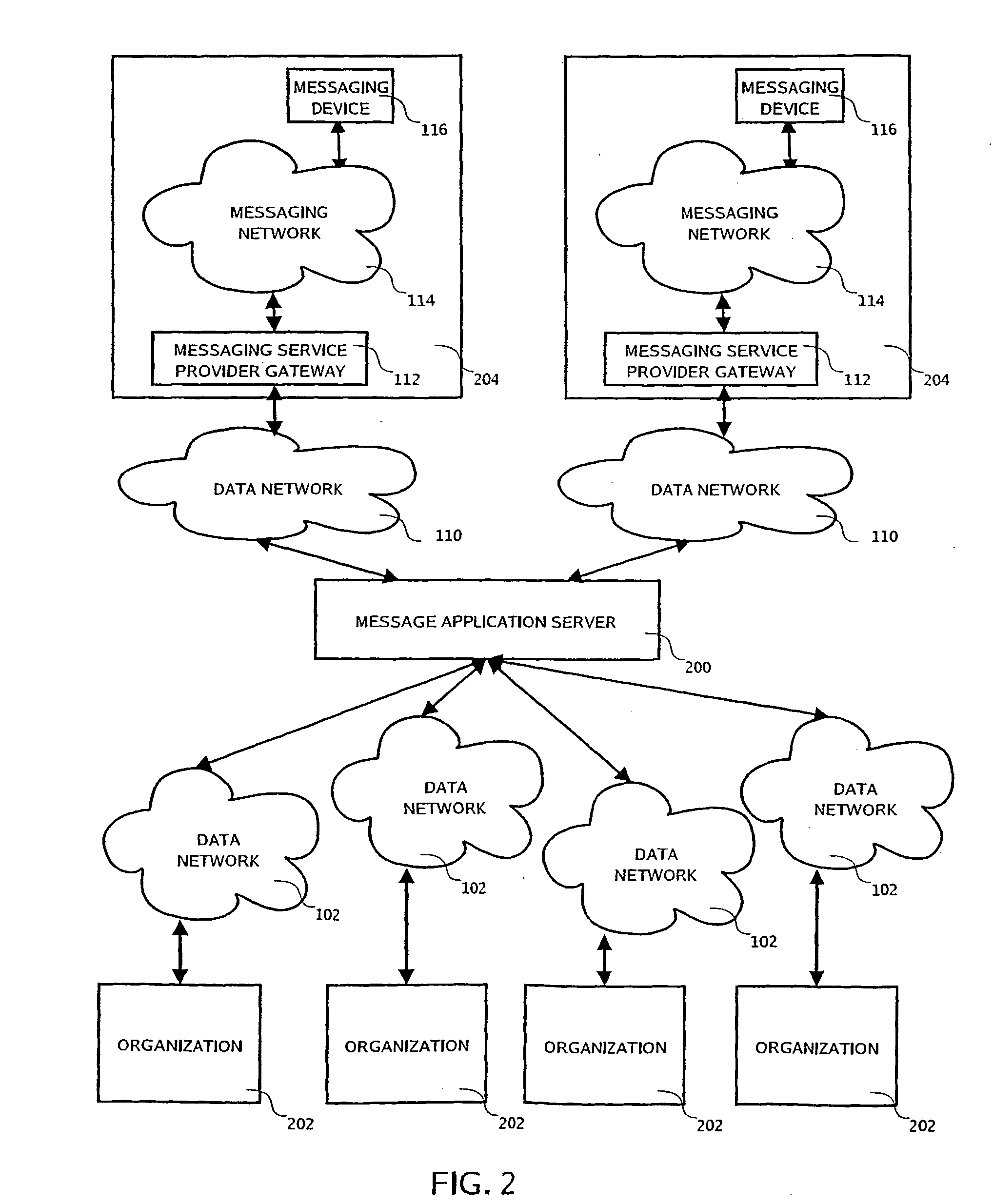 Integrated interactive messaging system and method