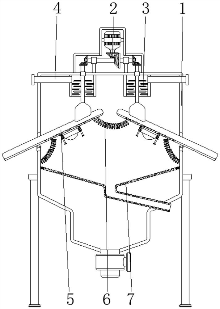Industrial sewage microfiltration device