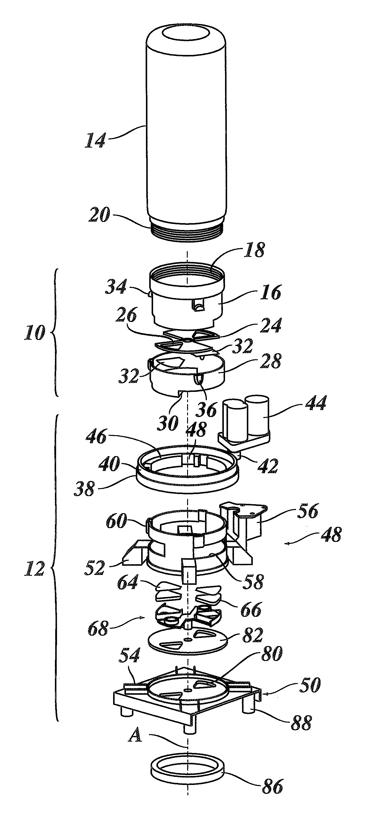 Toner refill device