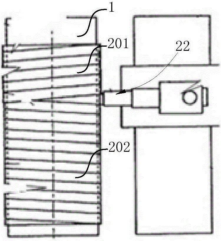 Composite reinforced winding-type pressure pipe and forming method thereof