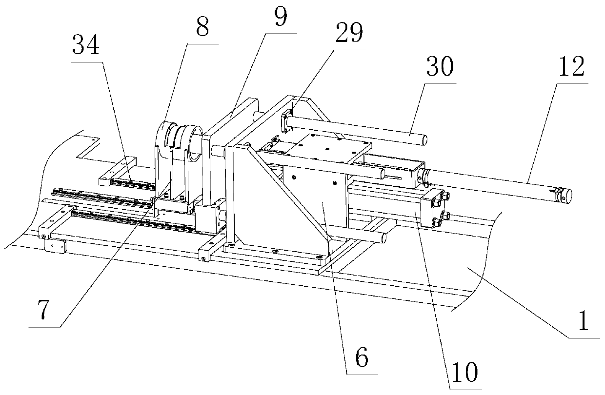 Horizontal bearing press-in equipment