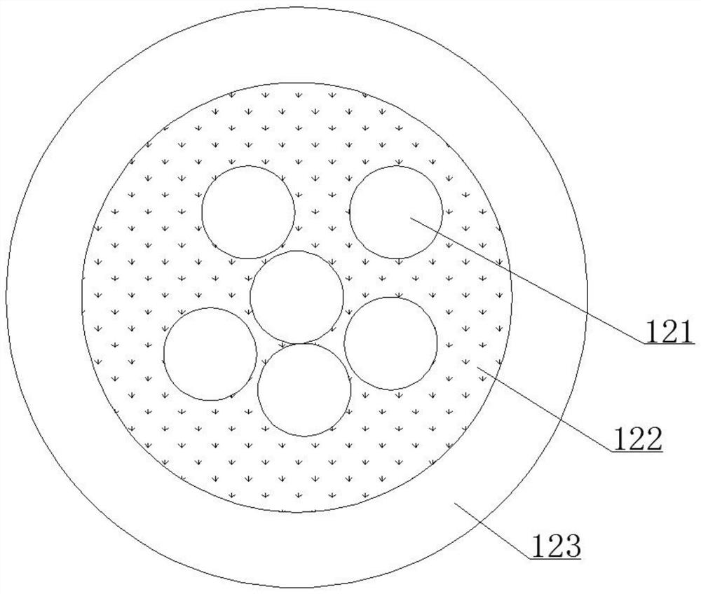 Optical cable with rat bite prevention function