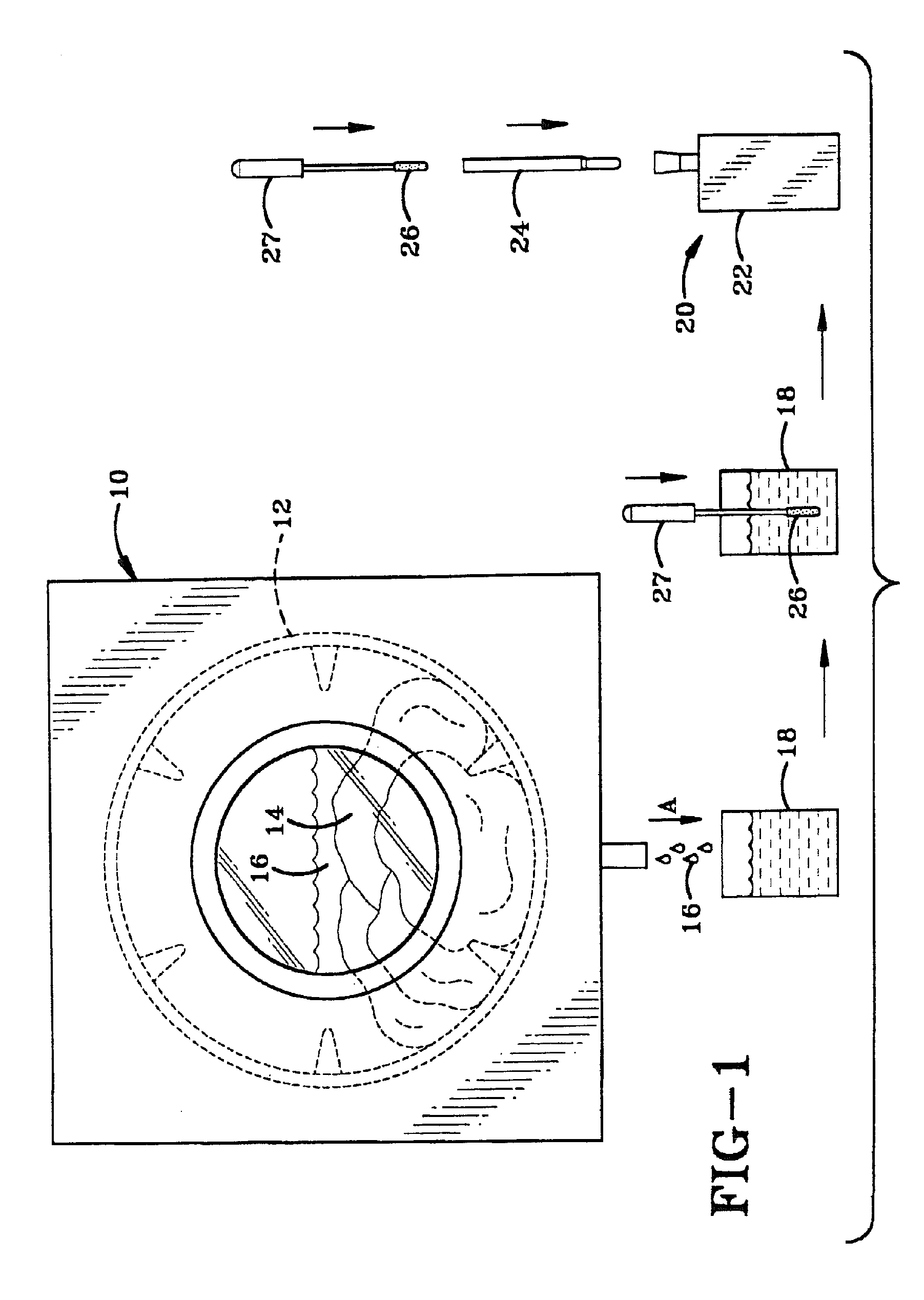 Method of testing for atp load in commercial laundry and for data tracking the results
