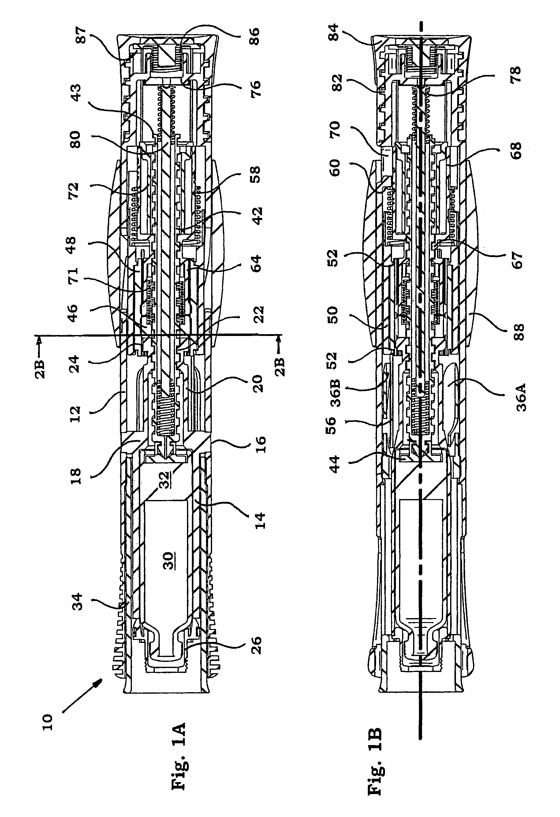 Injecting device