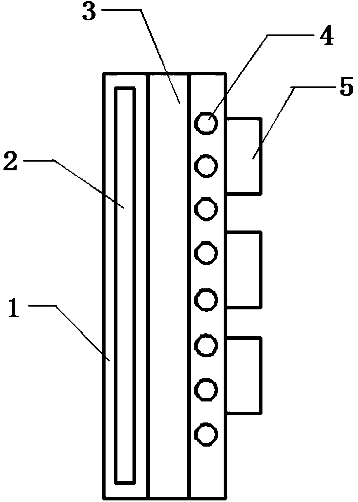 Cleaning device for windscreen of vehicle