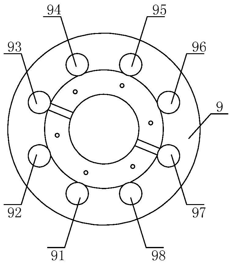 Rotary worktable and high-speed numerical control reaming and honing machine tool with same