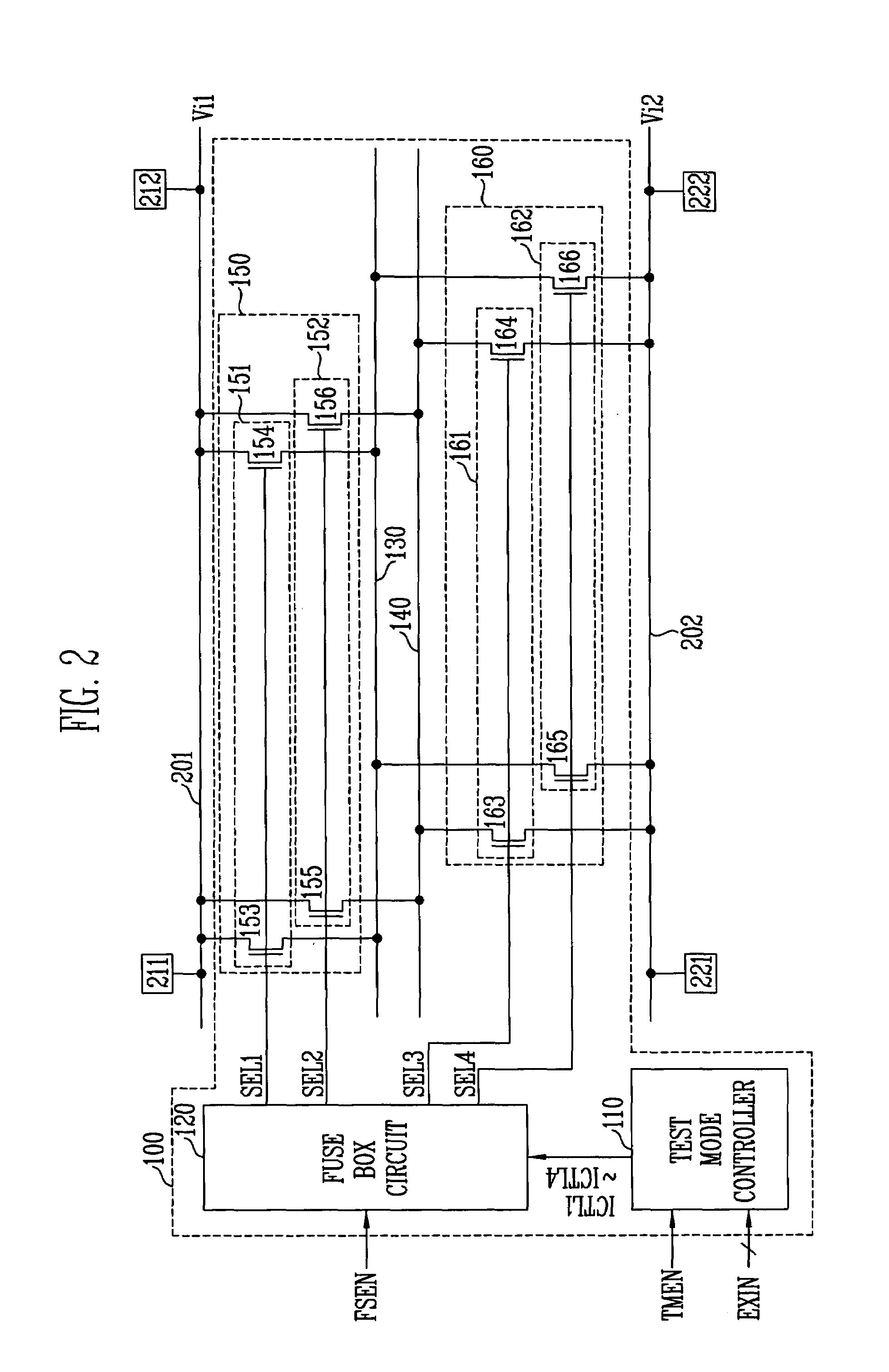 Power line control circuit of semiconductor device