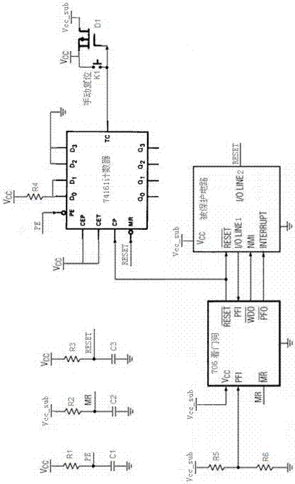 A protection circuit for preventing continuous damage and its realization method