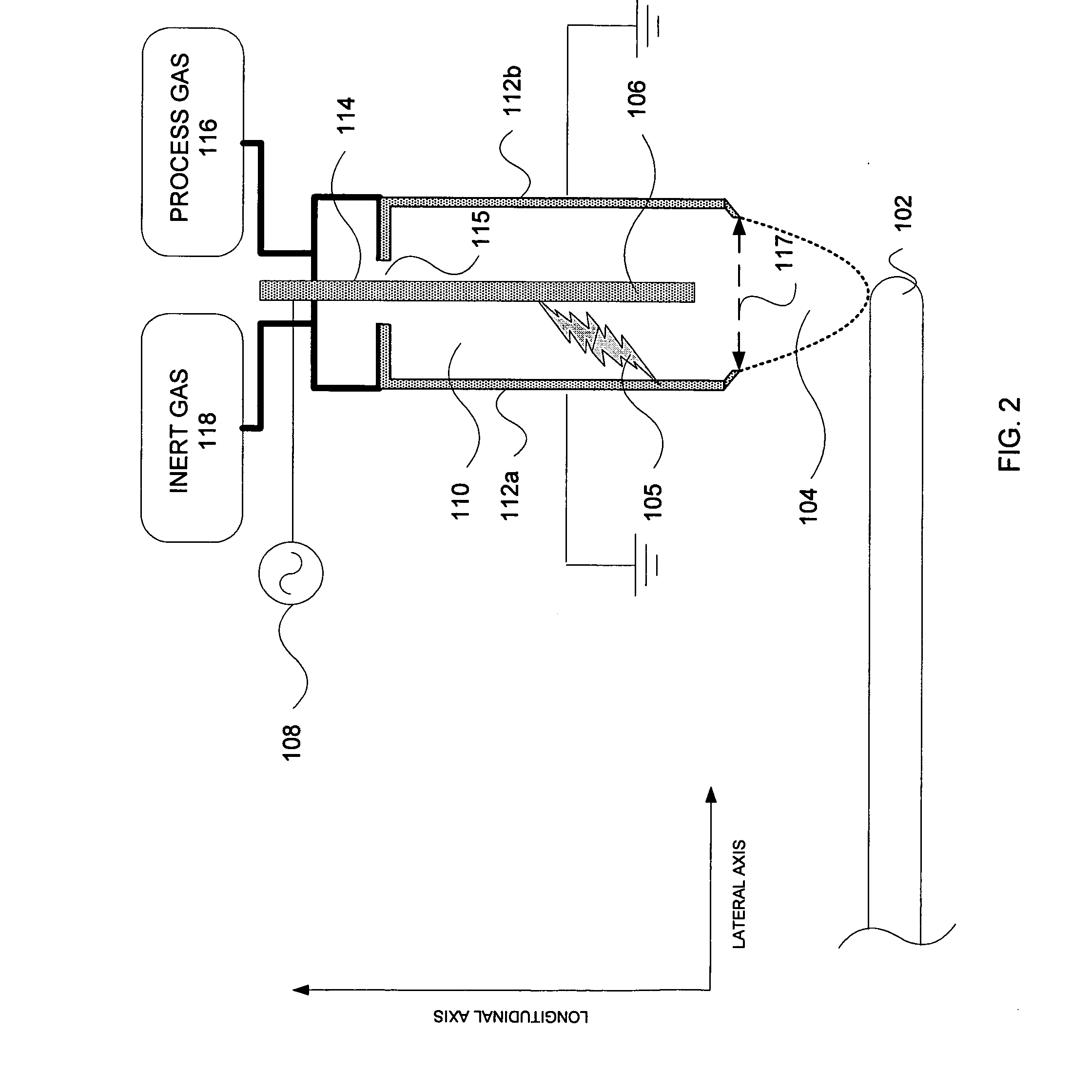 Apparatus for the removal of a fluorinated polymer from a substrate and methods therefor