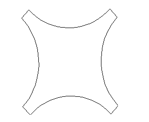 Cast-in-place X-shaped tapered pile with threaded end and construction method of tapered pile