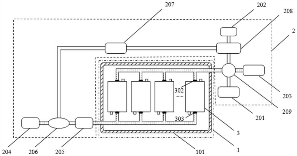 A cylindrical battery pack system and its safe operation and recovery method