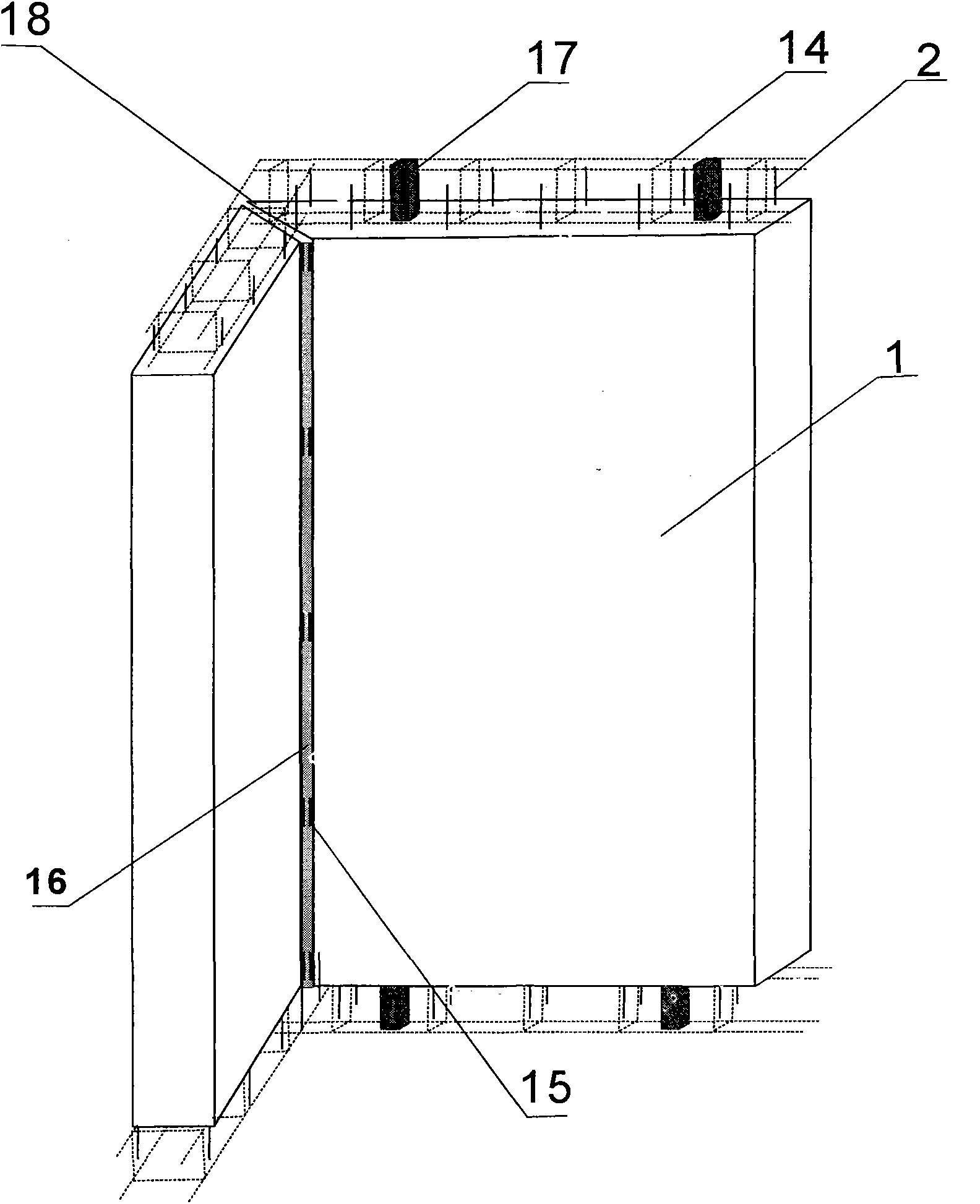 Integral load-bearing heat-insulating wall plate and production and construction technology thereof