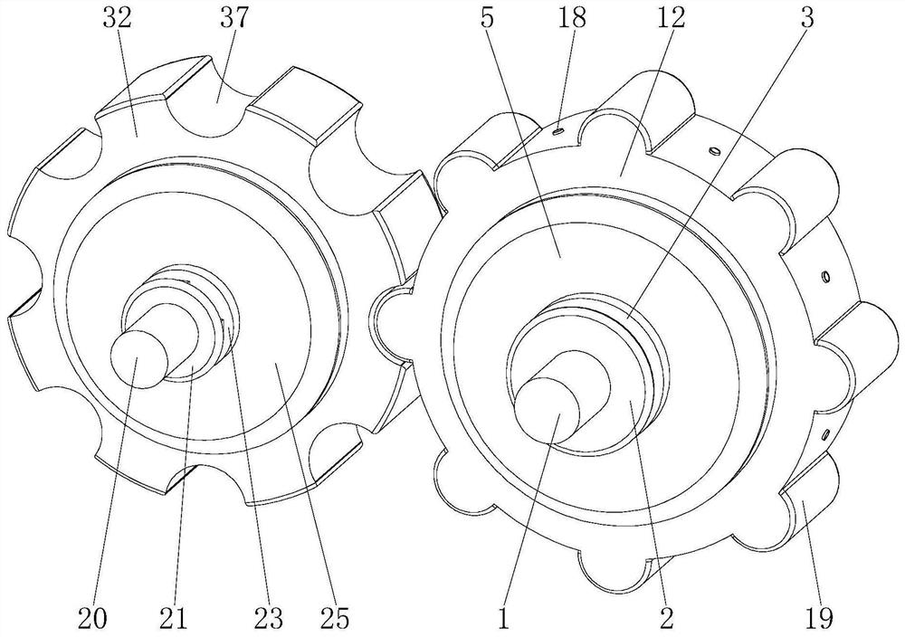 Reinforced gear with high wear resistance