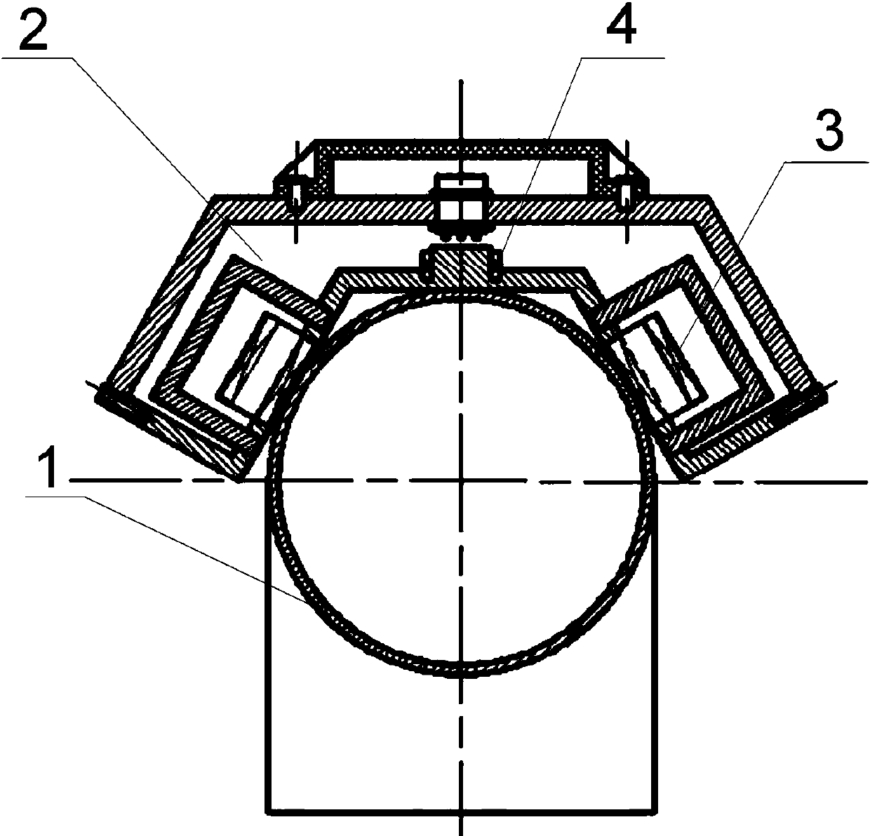 A method and device for detecting defects of pipe elbows based on far-field eddy currents