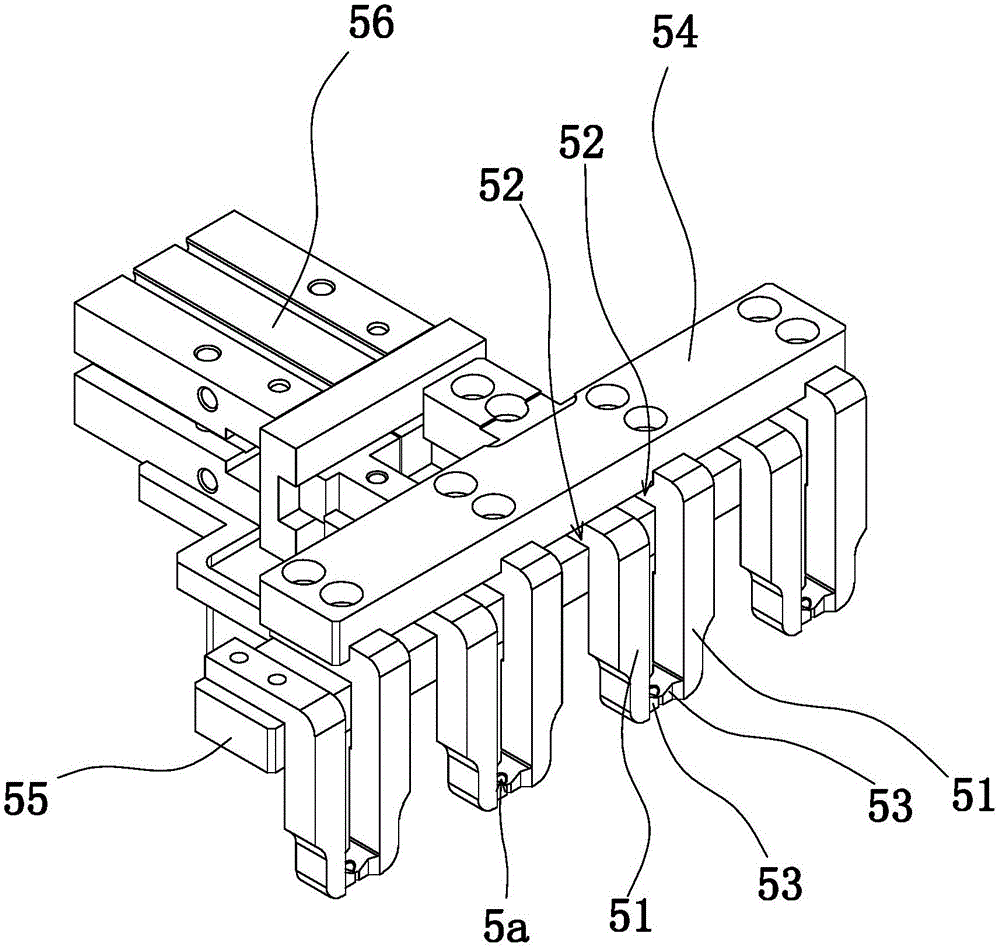 Adhesive applying device for medical accessory assembly machine