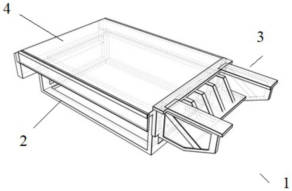 Light concrete cast-in-place robot