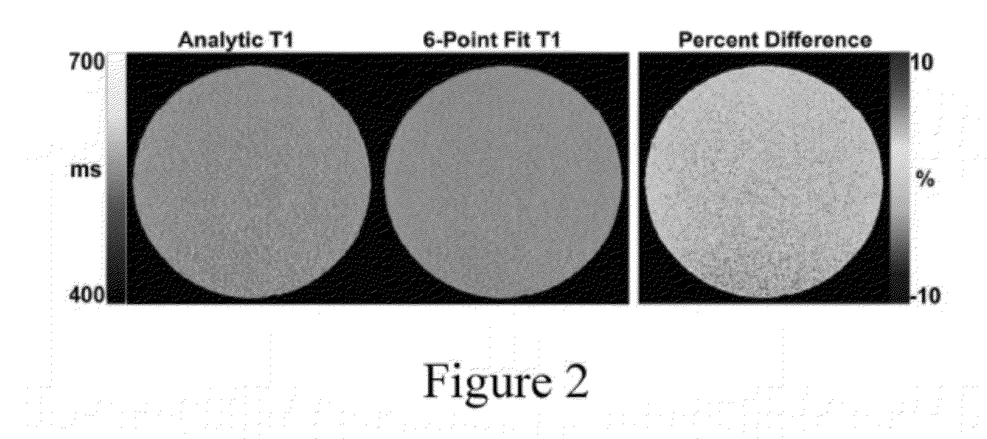 Apparatus, method, and computer-accessible medium for b1-insensitive high resolution 2d t1 mapping in magnetic resonance imaging