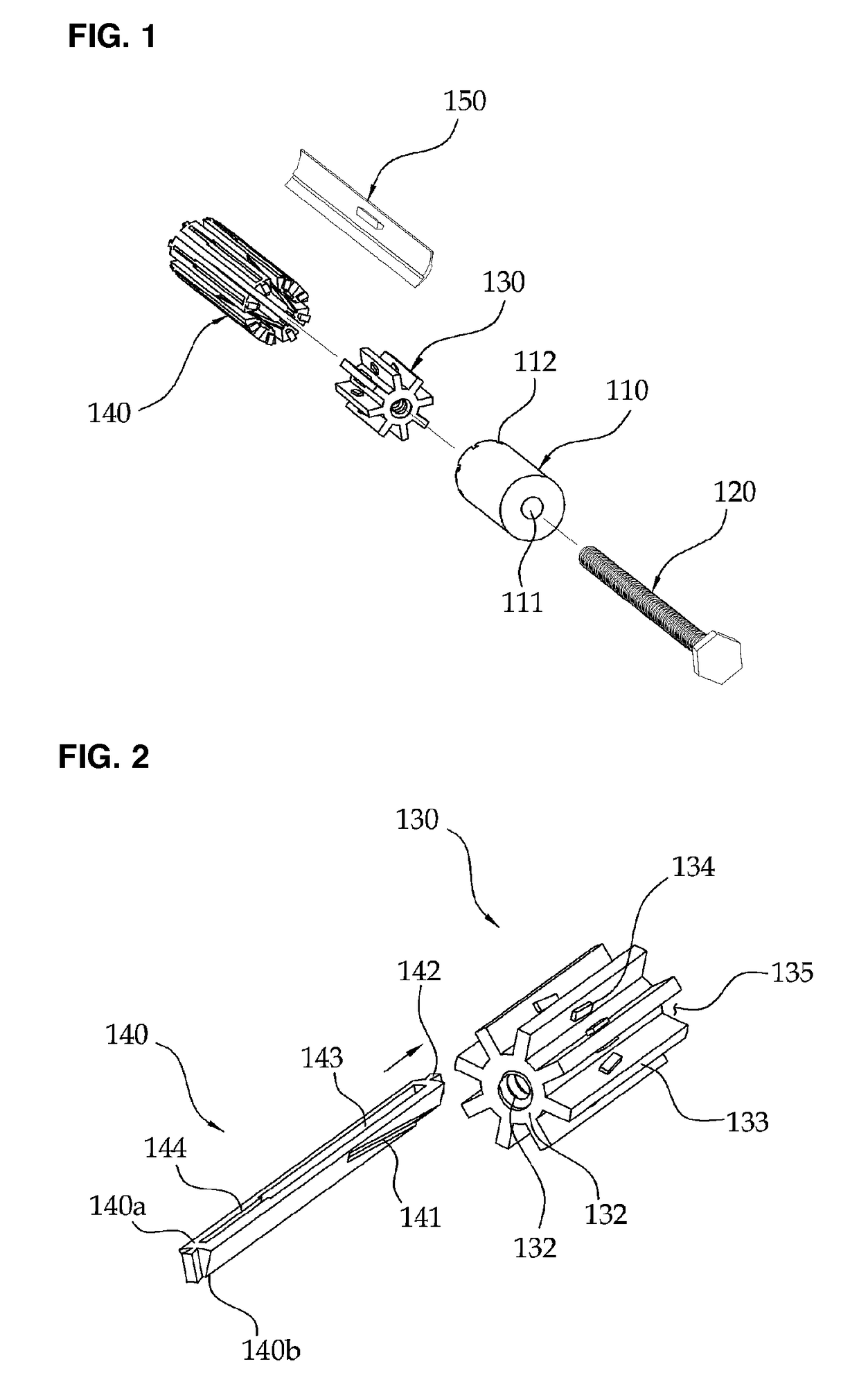 Structure having variable diameter