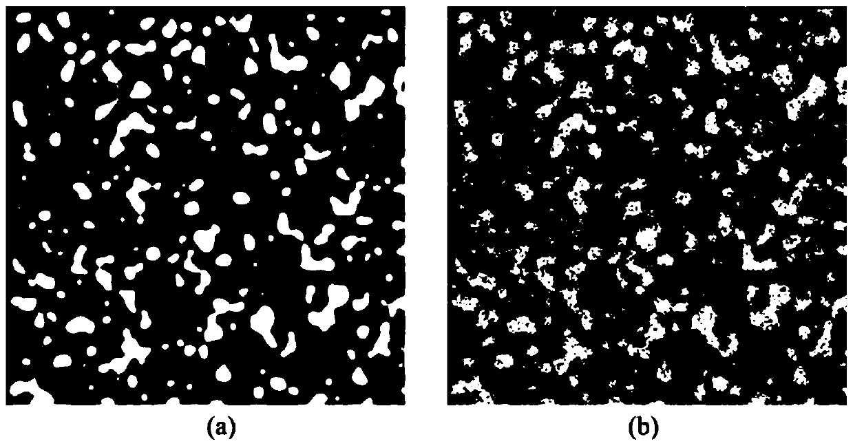 Non-contact displacement and strain measuring method based on image feature recognition technology