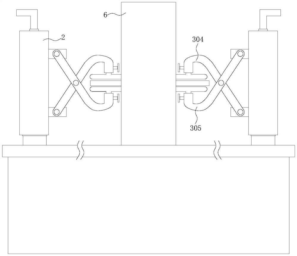 Detection device for tensile test of bridge steel strand