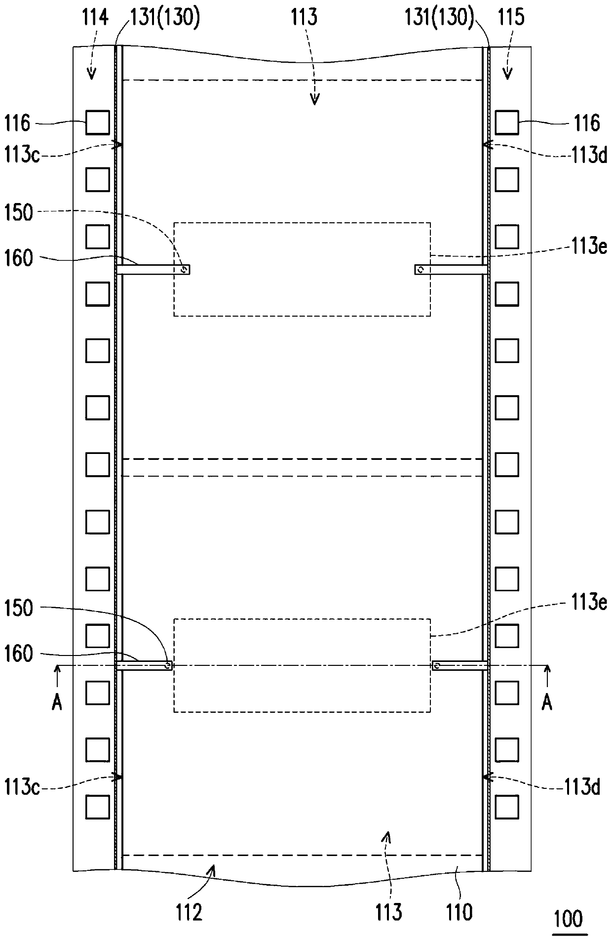 Chip packaging substrate and chip packaging structure