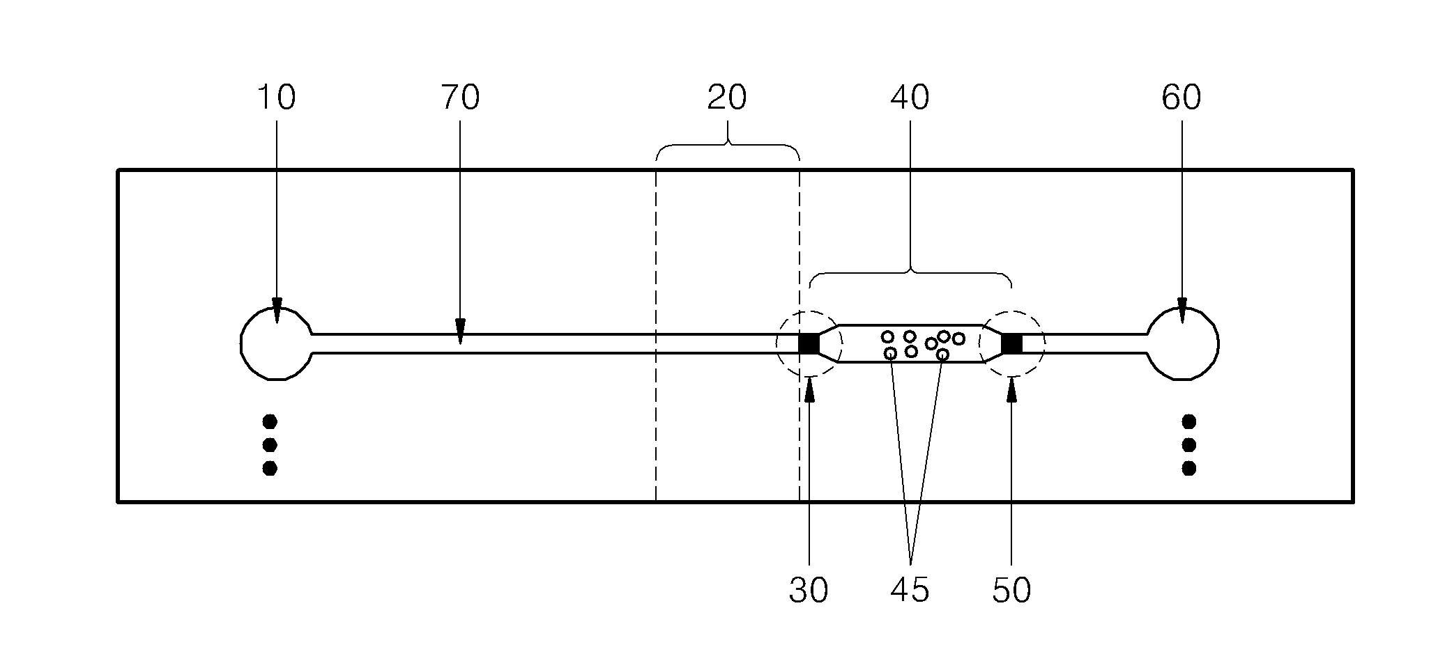 Microfluidic chip for extracting nucleic acids, device for extracting nucleic acids comprising same, and method for extracting nucleic acids using same