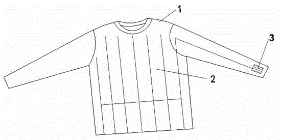 Anti-wrinkling shell fabric clothes capable of releasing body surface static electricity of human body